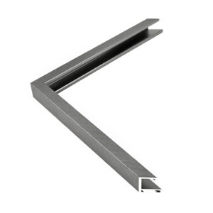 tumehall metallik alumiinium raam