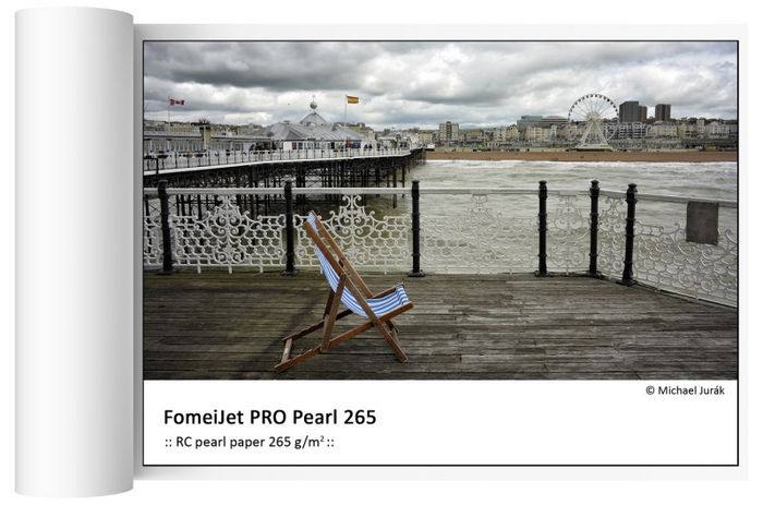 Fomei Pro Pearl 265g fotopaberi näidis